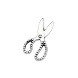 WYSIWYG 40pcs 19x11mm Small Sewing Scissors Charms Antique Silver Color Small Sewing Scissors Charms Sewing Scissors Charms