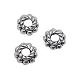 WYSIWYG 40pcs 6x6x3mm Space Bead For Jewelry Making Bracelet DIY Jewelry Accessories Small Hole Spacer Beads