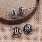 WYSIWYG 4pcs 11x11x6mm Small Holes Spacer Beads For Jewelry Making Bracelet DIY Small Holes Charm