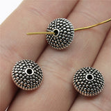 WYSIWYG 4pcs 11x11x6mm Small Holes Spacer Beads For Jewelry Making Bracelet DIY Small Holes Charm