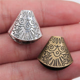 WYSIWYG 4pcs 18x19x10mm Charm Tassel End Caps Bead Jewelry Findings Wholesale Tassel End Caps For Jewelry