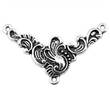 WYSIWYG 4pcs 20x42mm Pendant Lucky Connector Lucky Connector Charm Pendants For Jewelry Making Lucky Connector Pendants