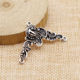 WYSIWYG 4pcs 20x42mm Pendant Lucky Connector Lucky Connector Charm Pendants For Jewelry Making Lucky Connector Pendants