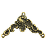 WYSIWYG 4pcs 20x42mm Pendant Lucky Connector Lucky Connector Charm Pendants For Jewelry Making Lucky Connector Pendants