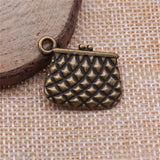 4pcs 26mm Handbag Charms Antique Bronze Color Charms For Jewelry Making Jewelry Findings ef4361
