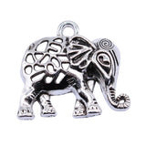 4pcs 27x29mm Hollow Elephant Charms Pendants For Jewelry Making DIY Jewelry Findings Jewelry Accessories ef4431