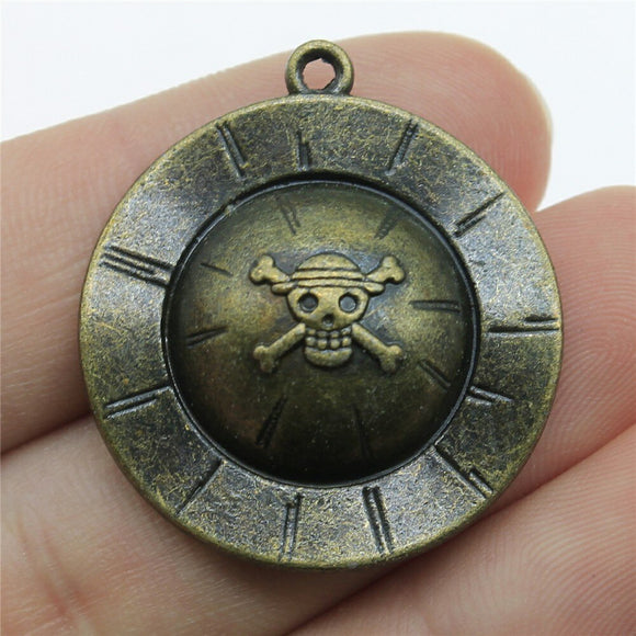 4pcs 29mm Pirate Hat Charms For Jewelry Making Vintage Antique Bronze Color Jewelry Findings ef4356