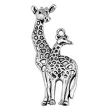 WYSIWYG 4pcs 54x22mm Charms Giraffe Deer Antique Making Pendant Vintage DIY Handmade Jewelry