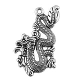 WYSIWYG 4pcs 54x33mm Chinese Dragon Pendant Chinese Dragon Pendants For Jewelry Making Chinese Dragon Charm