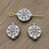 WYSIWYG 4pcs Bead For Jewelry Making 12x14mm Antique Silver Color Jewelry Accessories EF3944