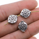 WYSIWYG 4pcs Bead For Jewelry Making 12x14mm Antique Silver Color Jewelry Accessories EF3944