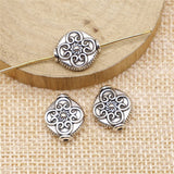 WYSIWYG 4pcs Bead For Jewelry Making 12x14mm Antique Silver Color Jewelry Accessories EF3944