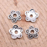 WYSIWYG 50pcs 11x11x3mm Bead Caps For Jewelry Making 3 Colors DIY Jewelry Findings