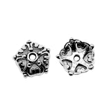 WYSIWYG 50pcs 12x12mm Bead Caps For Jewelry Making DIY Beads Caps Jewelry Accessories Jewelry Finding