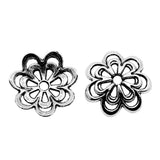 WYSIWYG 50pcs 14mm Flower Spacer Loose Metal End Bead Caps For Jewelry Making Bracelet Necklace DIY Finding Accessories h0146