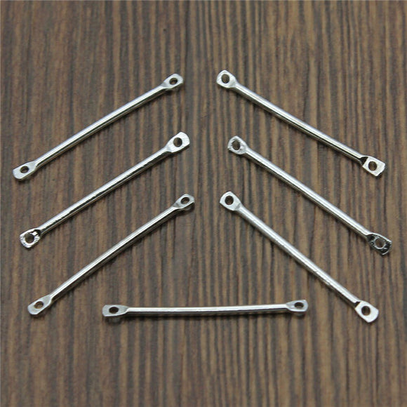 WYSIWYG 50pcs 4 Colors 20mm 25mm 30mm 35mm 40mm High Quality Copper Material Connector Jewelry Finding For Jewelry Making