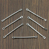 WYSIWYG 50pcs 4 Colors 20mm 25mm 30mm 35mm 40mm High Quality Copper Material Connector Jewelry Finding For Jewelry Making