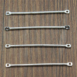 WYSIWYG 50pcs 4 Colors 20mm 25mm 30mm 35mm 40mm High Quality Copper Material Connector Jewelry Finding For Jewelry Making