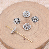 WYSIWYG 50pcs 8x3mm Antique Gold Color Bead Caps For Jewelry Making DIY Jewelry Findings EF3890