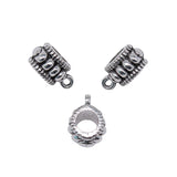 WYSIWYG 5pcs 12x9x6mm Beads Bails For Jewelry Making DIY Necklace Bracelet Beads Bails Charms Charm Beads Bails