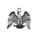 5pcs 19x20mm Eagle Charms Pendant For Jewelry Making Antique Silver Color Alloy Jewelry Accessories EF4006