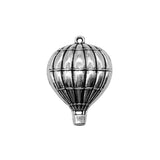 WYSIWYG 5pcs 23x32mm Hot Air Balloon Pendant Charms Antique Silver Color For Jewelry Making Zinc Alloy Jewelry Findings