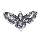 5pcs 27x43mm Antique Silver Color Skull Butterfly Charms Pendant For DIY Jewelry Making Handmade Jewelry Craft Findings h1245