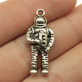 WYSIWYG 5pcs 28x11mm Astronaut Charms For Jewelry Making DIY Jewelry Findings Antique Silver Color Antique Bronze Color