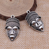 5pcs 33x20mm Antique Silver Color People Avatars Charms Pendant For Jewelry Making DIY Jewelry Findings ef3690