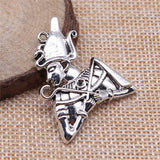 WYSIWYG 5pcs 35x30mm Soldiers Charms Antique Silver Color Charms For Jewelry Making Jewelry Findings