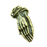 WYSIWYG 5pcs 40x19mm Applaud Hand Charms For Jewelry Making Antique Bronze Color Charms Pendants Jewelry Accessories