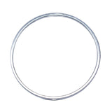 WYSIWYG 5pcs 50x50mm Antique Silver Color Circle Charms Pendant For DIY Jewelry Making Handmade Jewelry Craft Findings