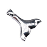 WYSIWYG 5pcs Charms 24x20mm Whale Tail Charms Antique Silver Color Pendant For Jewelry Making DIY Jewelry Findings