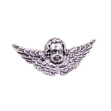 10pcs Charms angel wings cupid 50x23mm Tibetan Bronze Silver Color Pendants Antique Jewelry Making DIY Handmade Craft